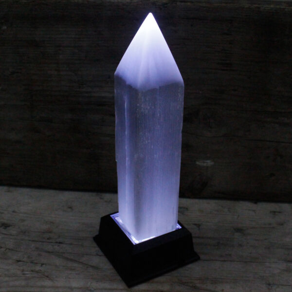 Torre de Punta de Lápiz de Selenita - 20 cm - Imagen 3