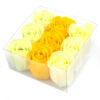 Set de 9 flores de Jabón - rosas primavera