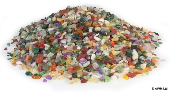 Piedras naturales preciosas - Mezcladas 1kg - Imagen 2