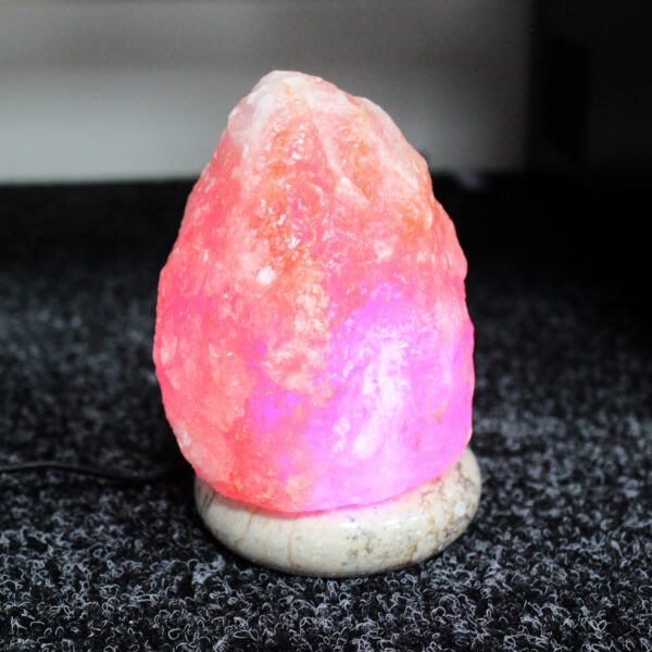 Lámpara de sal natural USB de calidad - 11,5 cm (multi) - Imagen 3