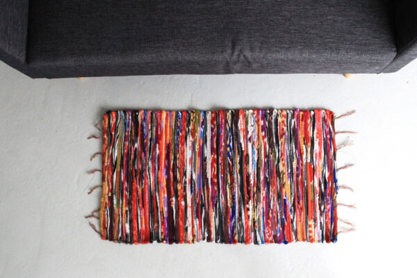 Alfombra pequeña de trapo - 50x90cm - Imagen 3