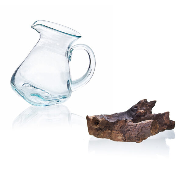 Vidrio Fundido Sobre Madera - Jarra de Agua - Imagen 4
