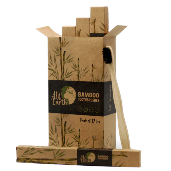 Cepillo de Dientes de Bambú - Carbón - Imagen 3