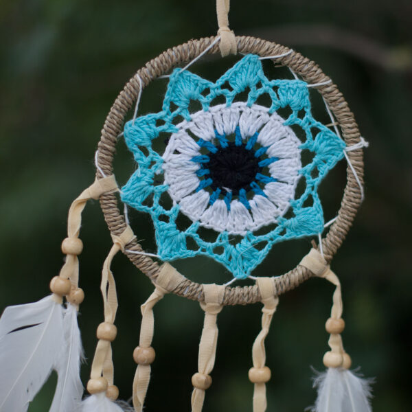 Atrapasueños-Macramé Azul12cm (Colores Surtidos) - Imagen 3