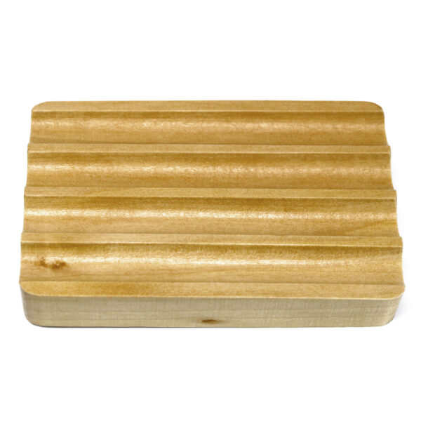 Jabonera de madera Hemu - Acanalada - Imagen 2