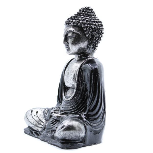 Buddha Gris y Negro - Med - Imagen 3