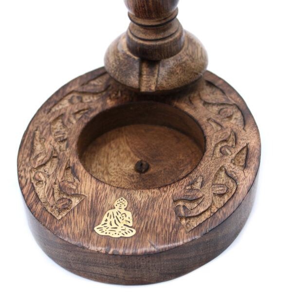 Sm Quemador Inverso Madera de Mango - Brass Buddha - Imagen 3