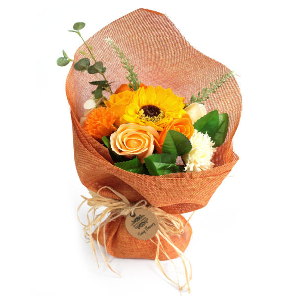 Ramo Flores de Jabón - naranja - Imagen 4