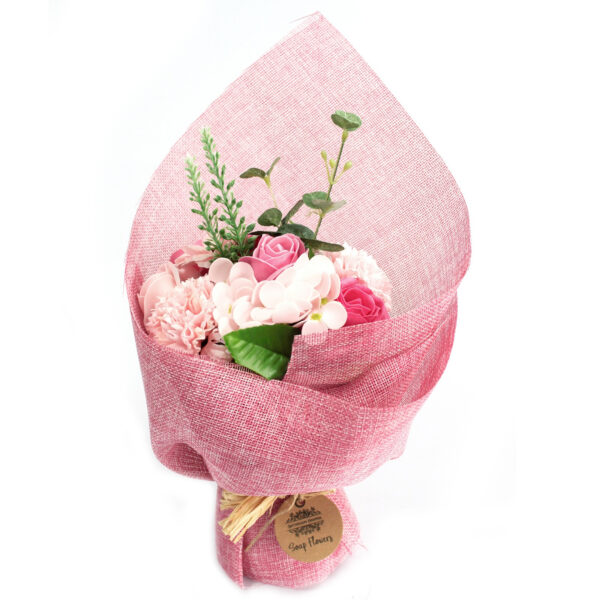 Ramo Flores de Jabón - rosa - Imagen 4
