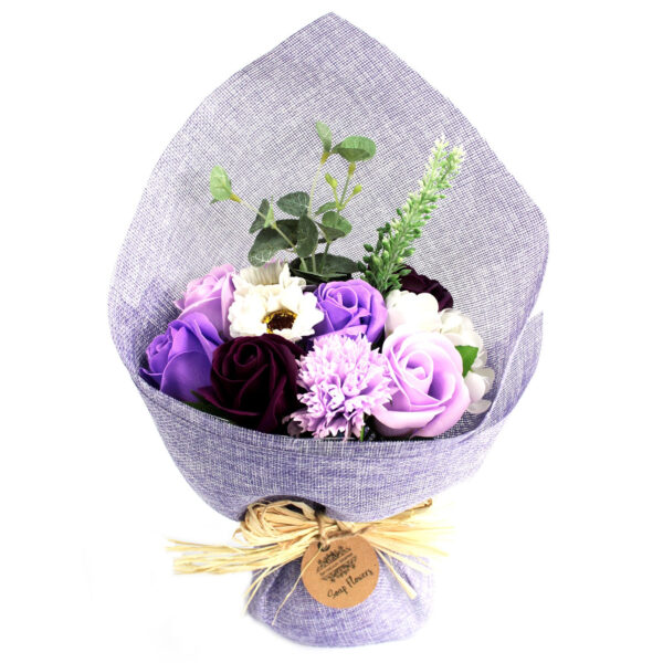 Ramo Flores de Jabón - púrpura - Imagen 2