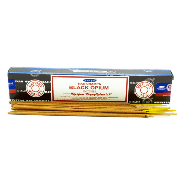 Varillas de Incienso Satya 15g - Black Opium - Imagen 2