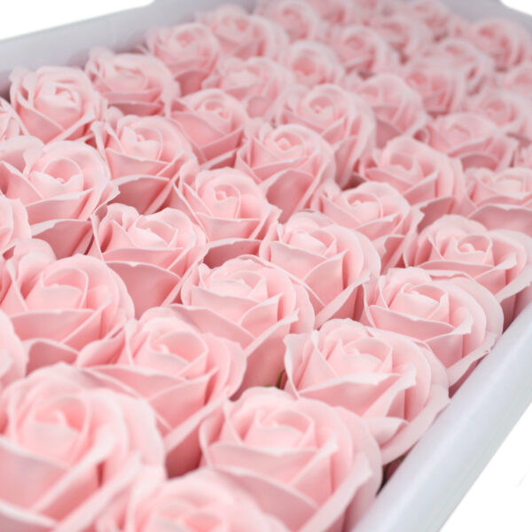 Flor de manualidades deco mediana - rosado - Imagen 4