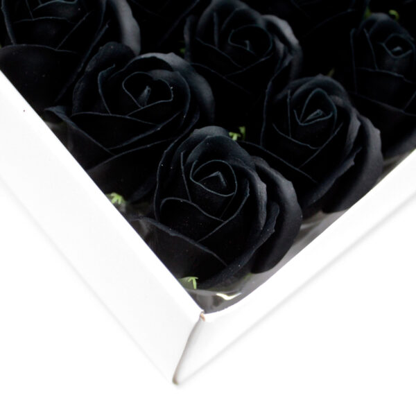 Flor de manualidades deco mediana - negra - Imagen 3