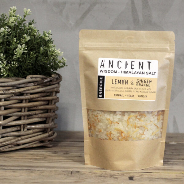 Mezcla de sal de baño del Himalaya - 500 g - Energizar - Imagen 3