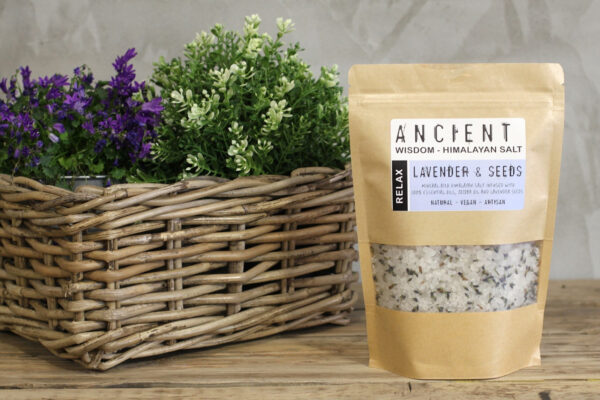 Mezcla de sal de baño del Himalaya - 500 g - Relajarse - Imagen 2