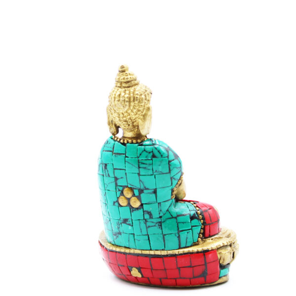 Figura de Buda de Latón - Amitabha - 9.5 cm - Imagen 2