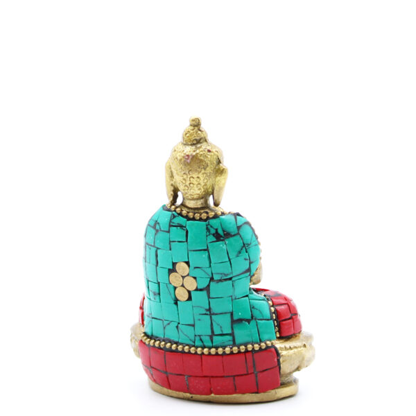 Figura de Buda de Latón - Bendición - 7.5cm - Imagen 2