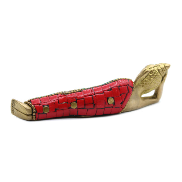 Figura de Buda de Latón - Acostado - 10cm - Imagen 2