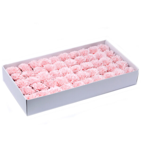 Flor de Jabón Manualidades - claveles - rosado - Imagen 4