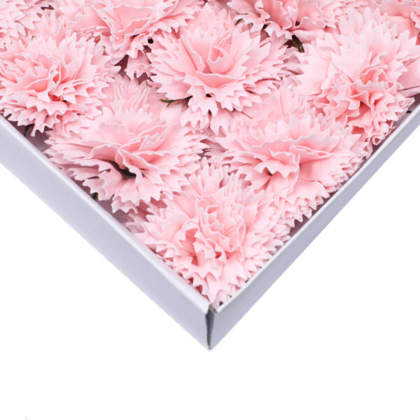 Flor de Jabón Manualidades - claveles - rosado - Imagen 2