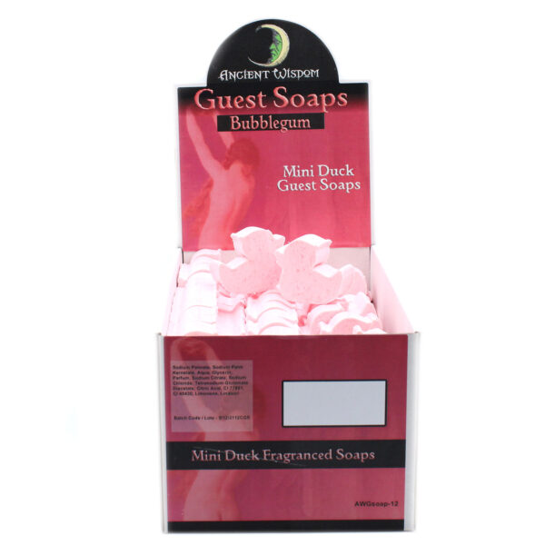Jabón para Invitados Pato Rosa - Chicle - Imagen 3