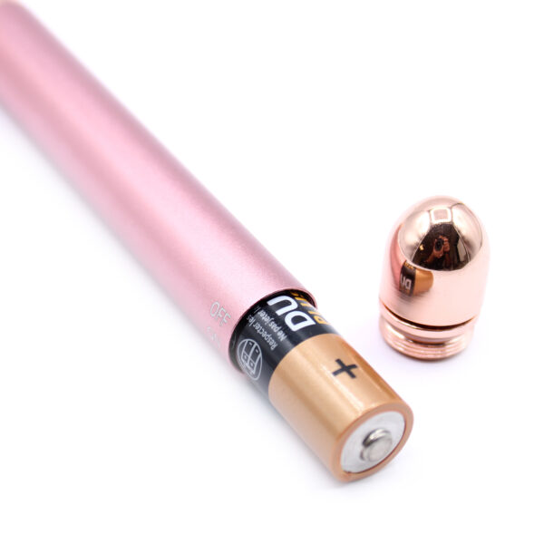 Rodillo con Vibración de Piedras Preciosas - Cuarzo rosa - Imagen 3