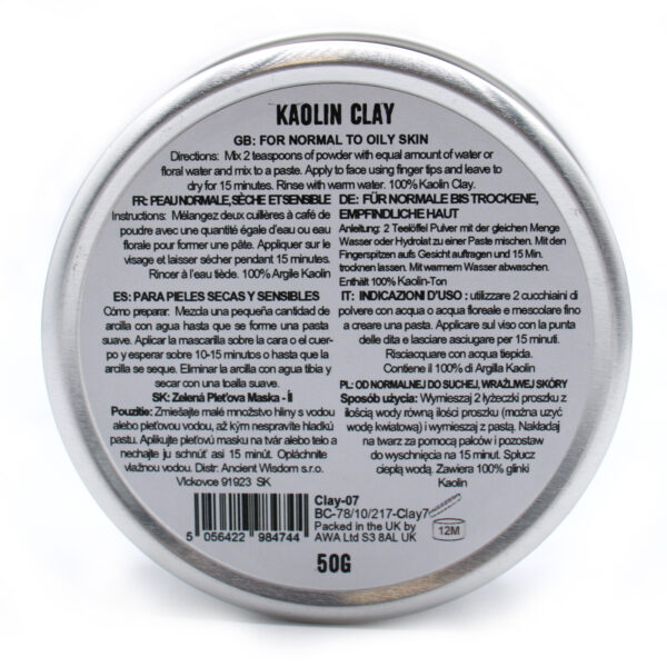 Arcilla de Caolín 50g - Imagen 3