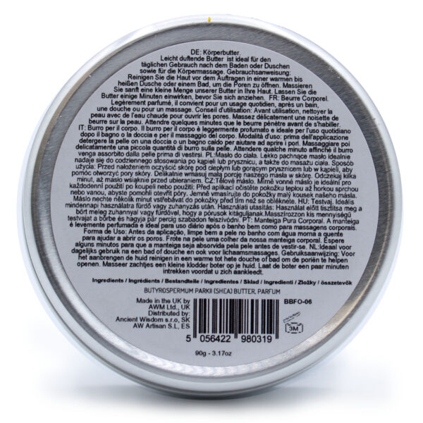 Manteca Corporal de Karité Perfumada 90g - Malvavisco - Imagen 2