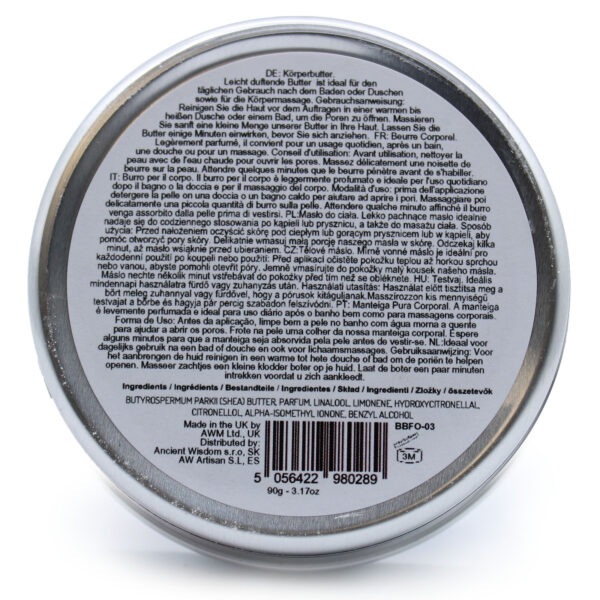 Manteca Corporal de Karité Perfumada 90g - Orquídea - Imagen 2