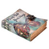 Cuaderno de cuero "Never Hide Your Wings"