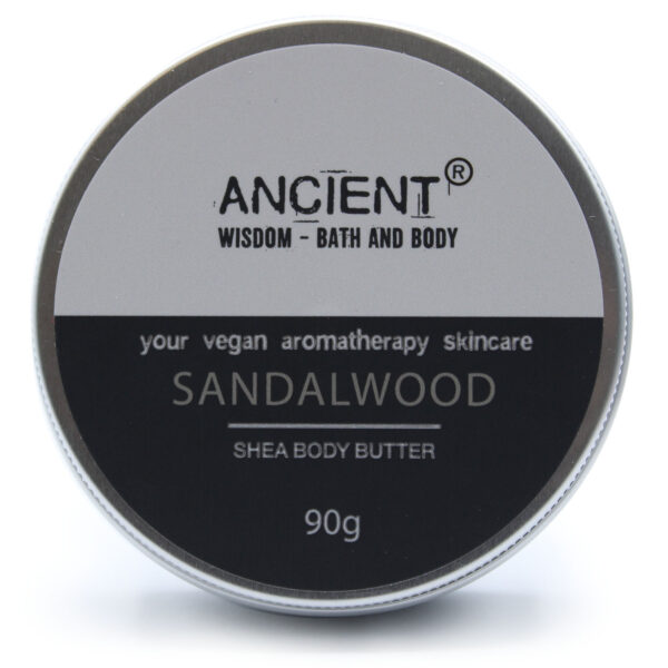Manteca Corporal de Karité Aromaterapia 90g - Sándalo - Imagen 2