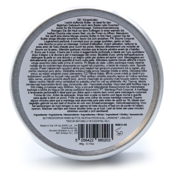 Manteca Corporal de Karité Aromaterapia 90g - Sándalo - Imagen 3