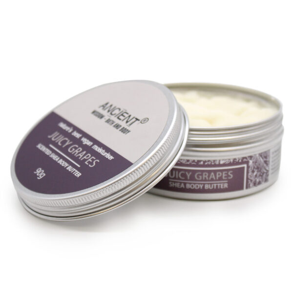 Manteca Corporal de Karité Perfumada 90g - Uvas - Imagen 2