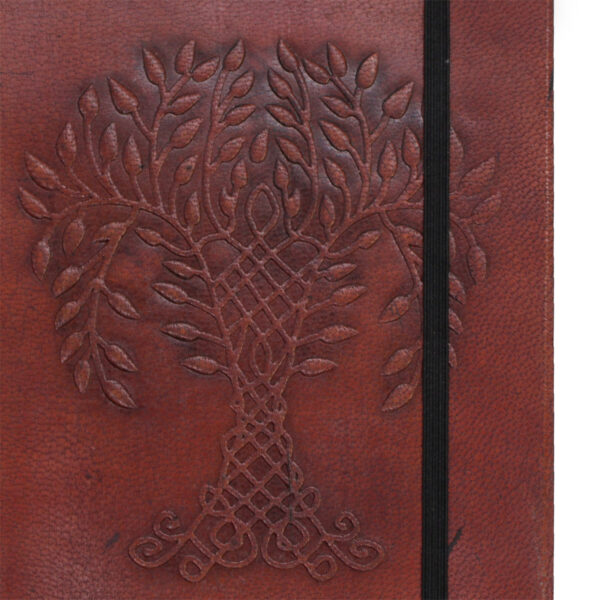 Cuaderno pequeño con elástico - Árbol de la vida - Imagen 2