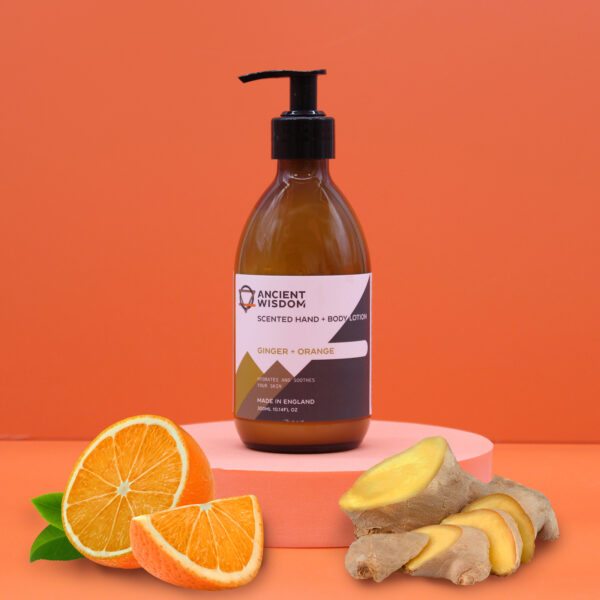 loción corporal -  jengibre y naranja 300ml - Imagen 3