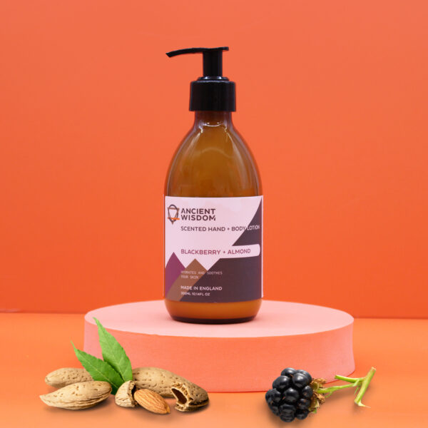 loción corporal - mora y almendra 300ml - Imagen 3