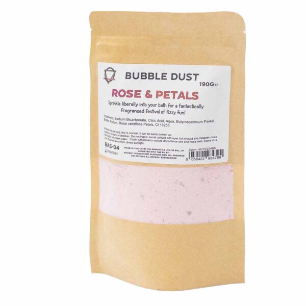  Polvo de Baño de Rosa y Pétalos 190gr - Imagen 2