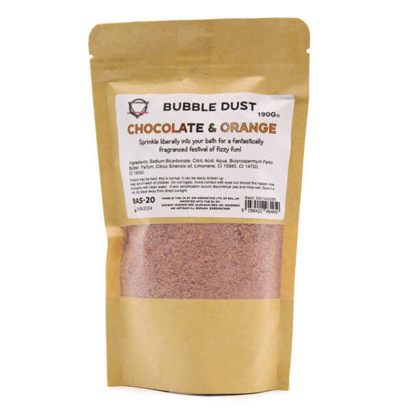 Polvo de Baño de Chocolate y Naranja 190gr - Imagen 2