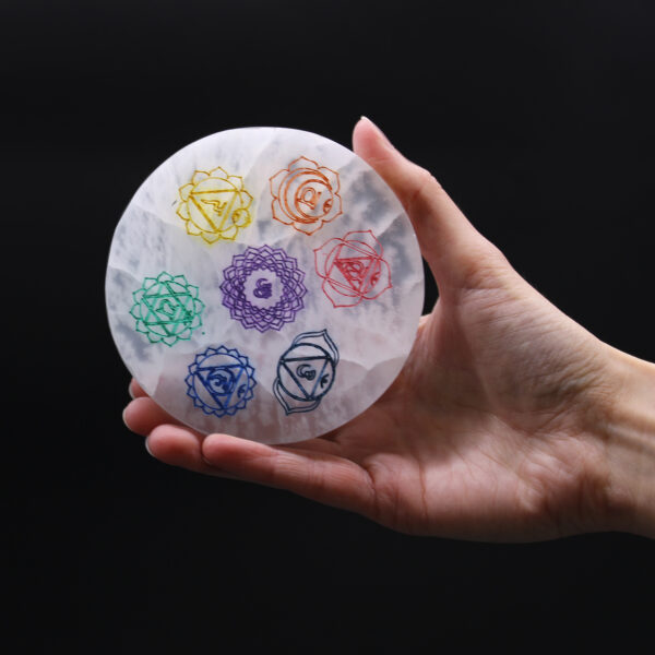 Placa de Carga Mediana 10cm - Diseño Chakra (col) - Imagen 3