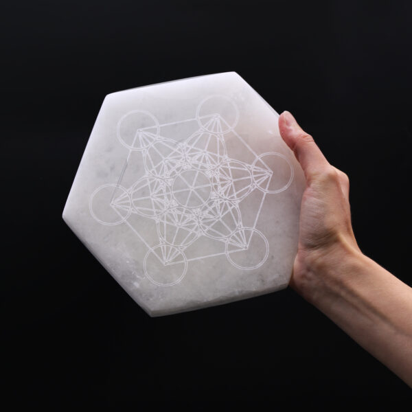 Placa de Carga Hexagonal 18cm - Dirección y Decisión - Imagen 3