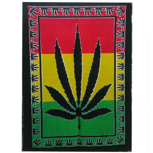 Arte de pared de algodón - Hoja de hierba - Imagen 2