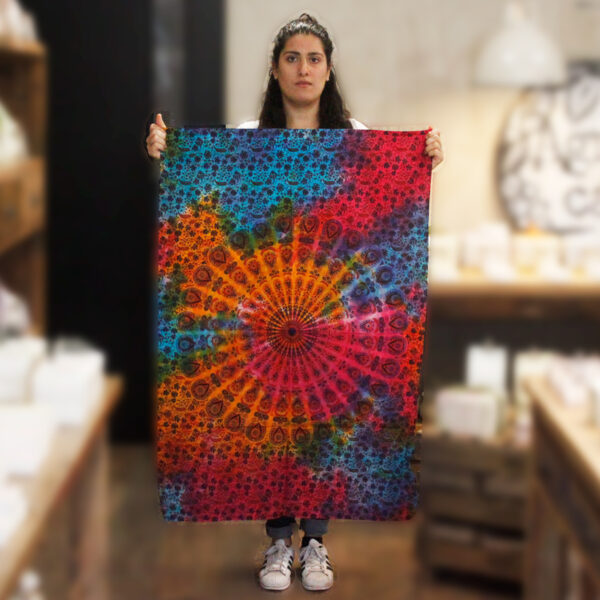 Arte de pared de algodón - Mandala redonda - Imagen 3