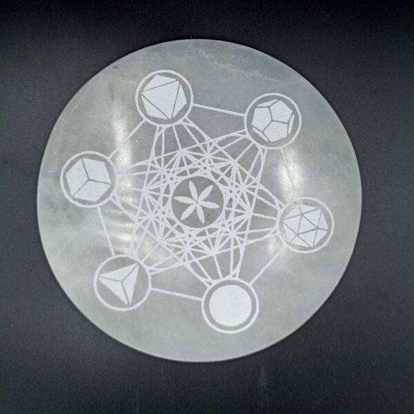 Placa de Carga Grande 18cm - Geometría Sagrada - Imagen 2