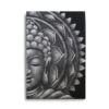 Mandala Medio Buda Gris 60x80cm