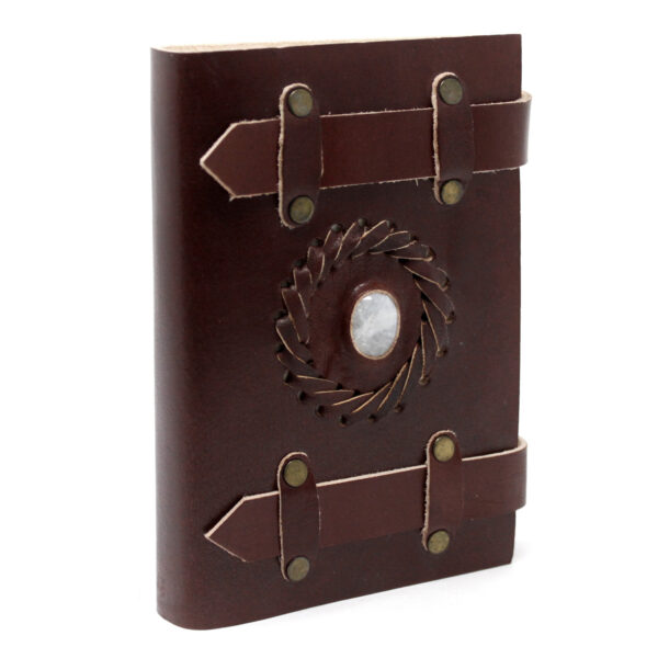 Cuaderno de cuero Ojo de la luna con Correas - Imagen 3