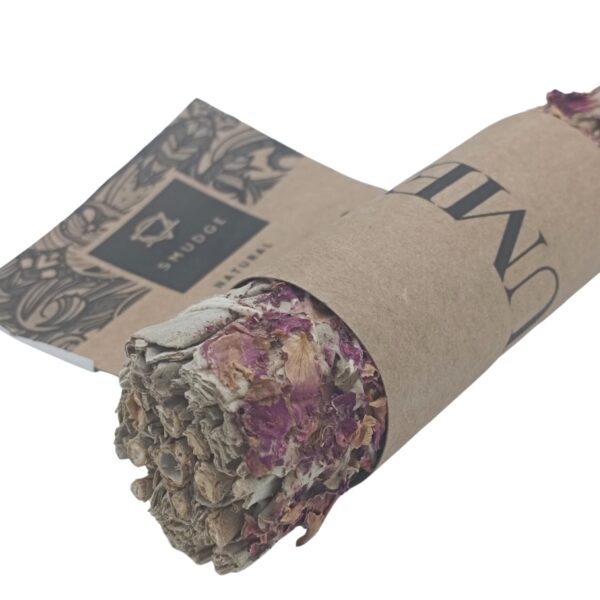 Atado de Hierba - Salvia Blanca y Rosa de Castilla - Imagen 3