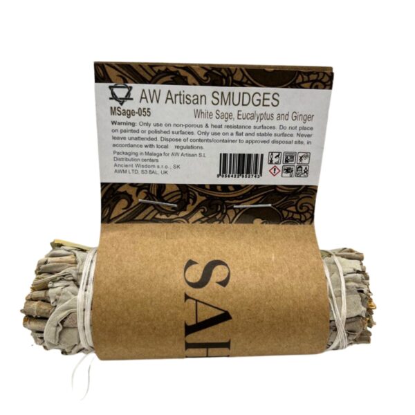 Atado de Hierba - Salvia Blanca, Eucalipto y Jengibre - Imagen 4