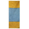 Alfombra India de Algodón - 70x170cm - Amarillo/ Azul