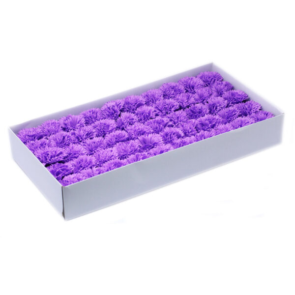 Flor de Jabón Manualidades - claveles - Violeta - Imagen 3
