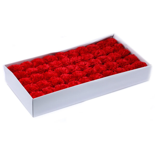 Flor de Jabón Manualidades - claveles - Rojo - Imagen 4
